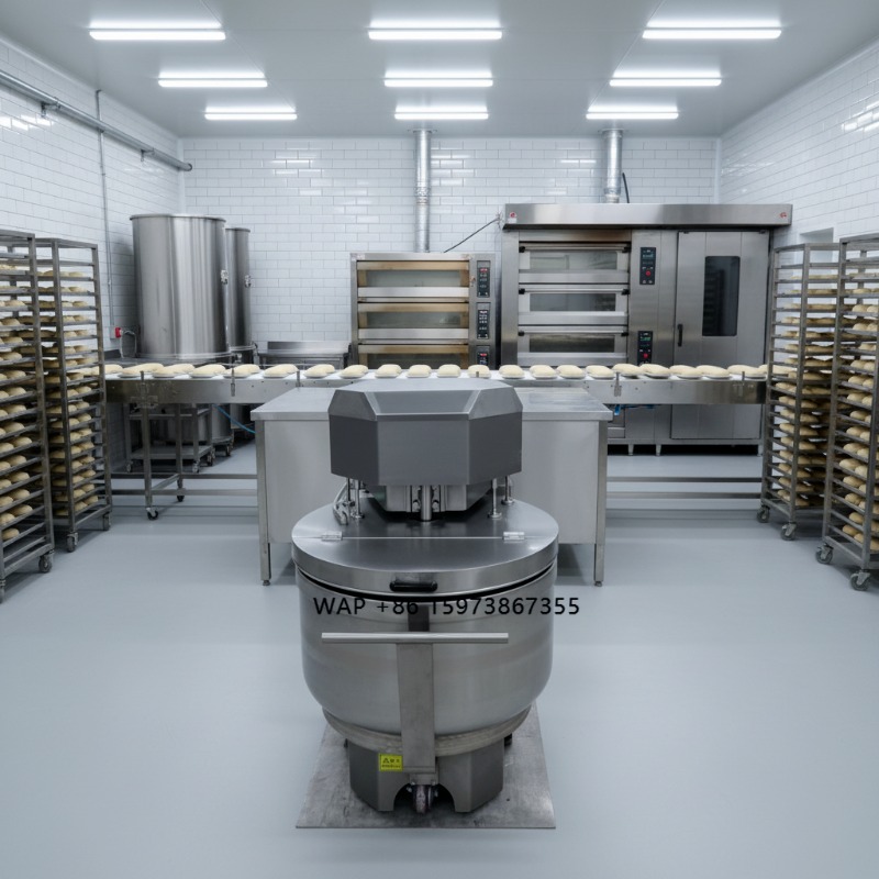 Dough Mixer Machine - Paslanmaz Çelik Gelişmiş Otomatik Yüksek Verimli