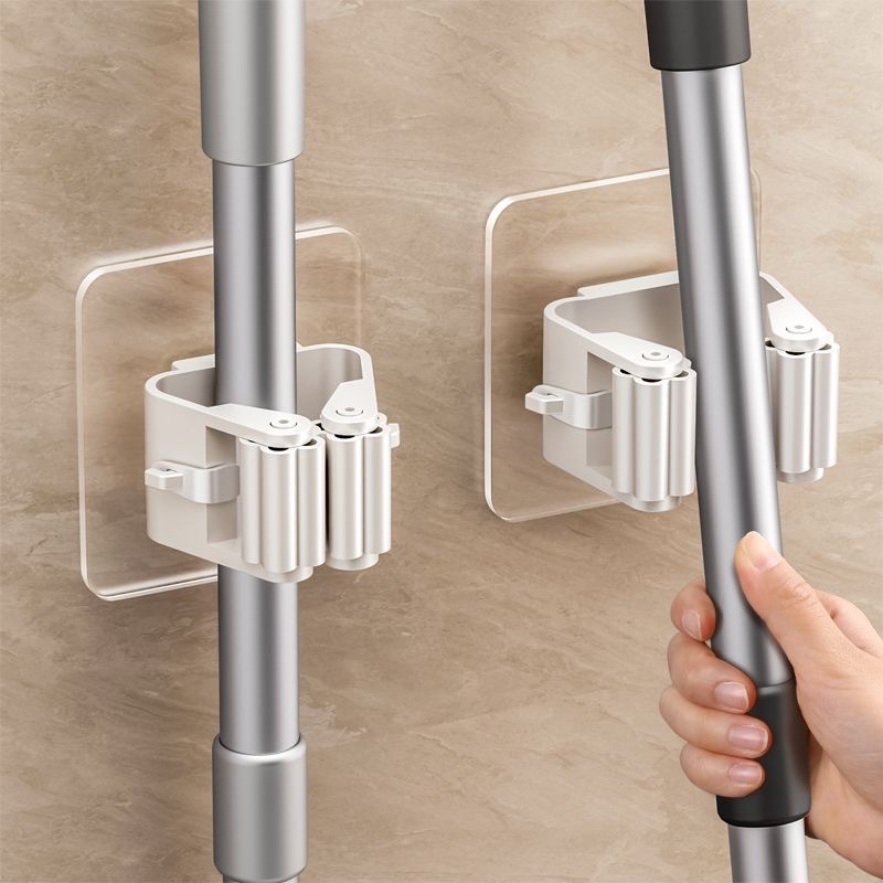 Commercial Kitchen Utensil Holder - Deliksiz Yapışkanlı Duvar Askısı Paspas Askısı