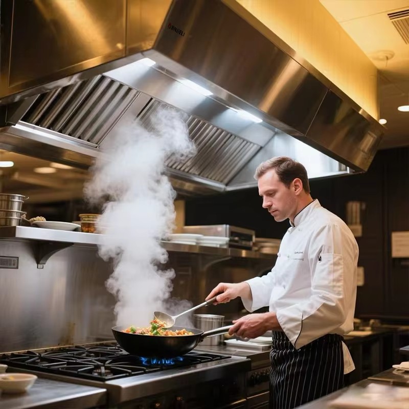 Commercial Kitchen Vent Cleaning - Kolay Temizlenen Ticari Paslanmaz Çelik ISO