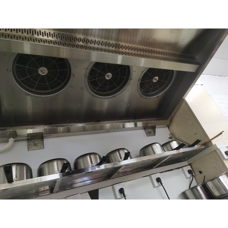 Commercial Exhaust Hood - Özelleştirilmiş Mutfak Davlumbazı Dahili Elektrostatik Hava