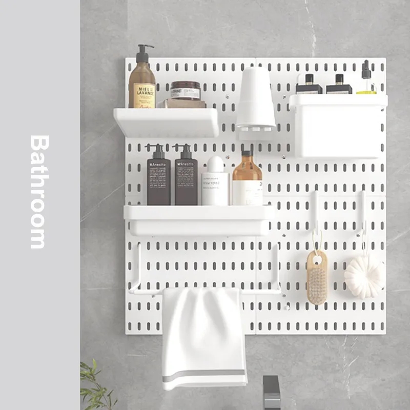 Commercial Kitchen Utensil Holder - Yeni DIY Pegboard Aksesuarları Asılı Raf