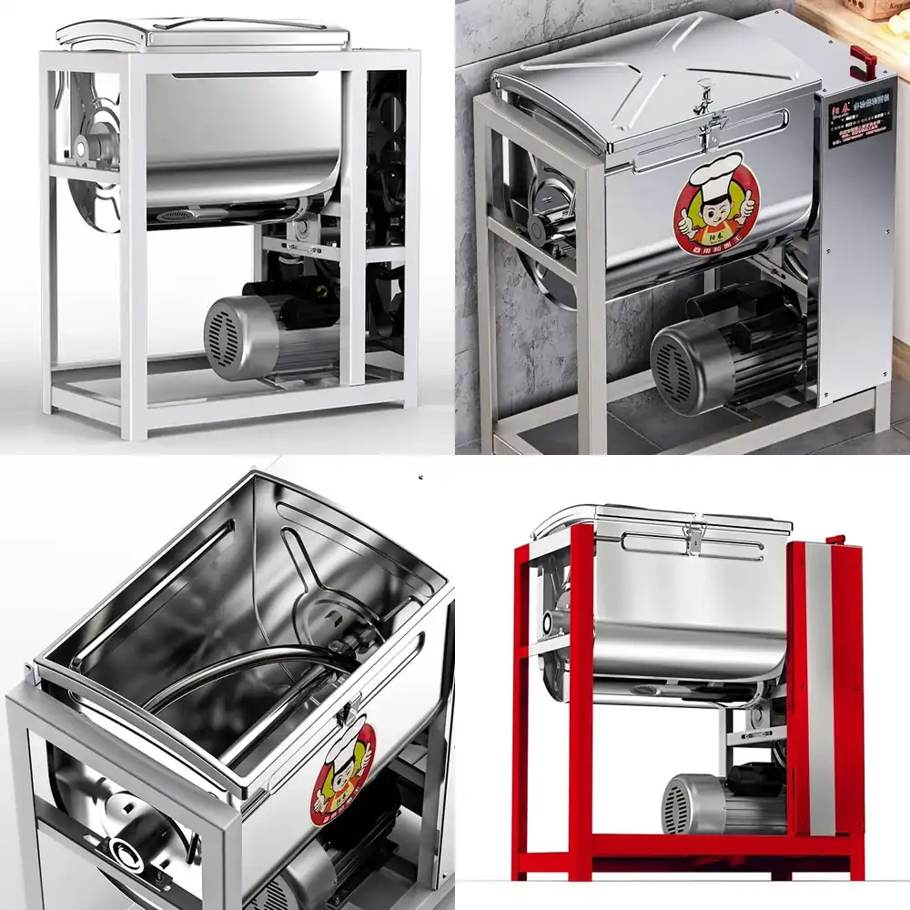 Dough Mixer Machine - Ticari Erişte Yoğurma Makinesi Tam Otomatik