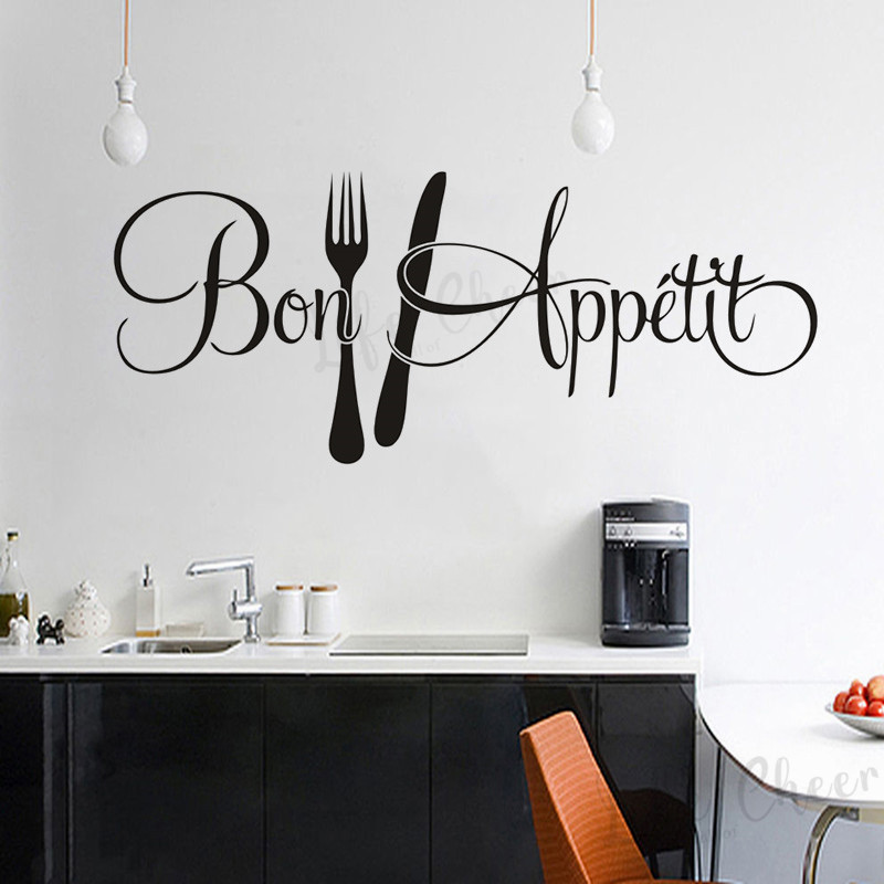 Fransız Bon Appétit Alıntı Duv - Commercial Kitchen Wall incelemesi ve fiyatı