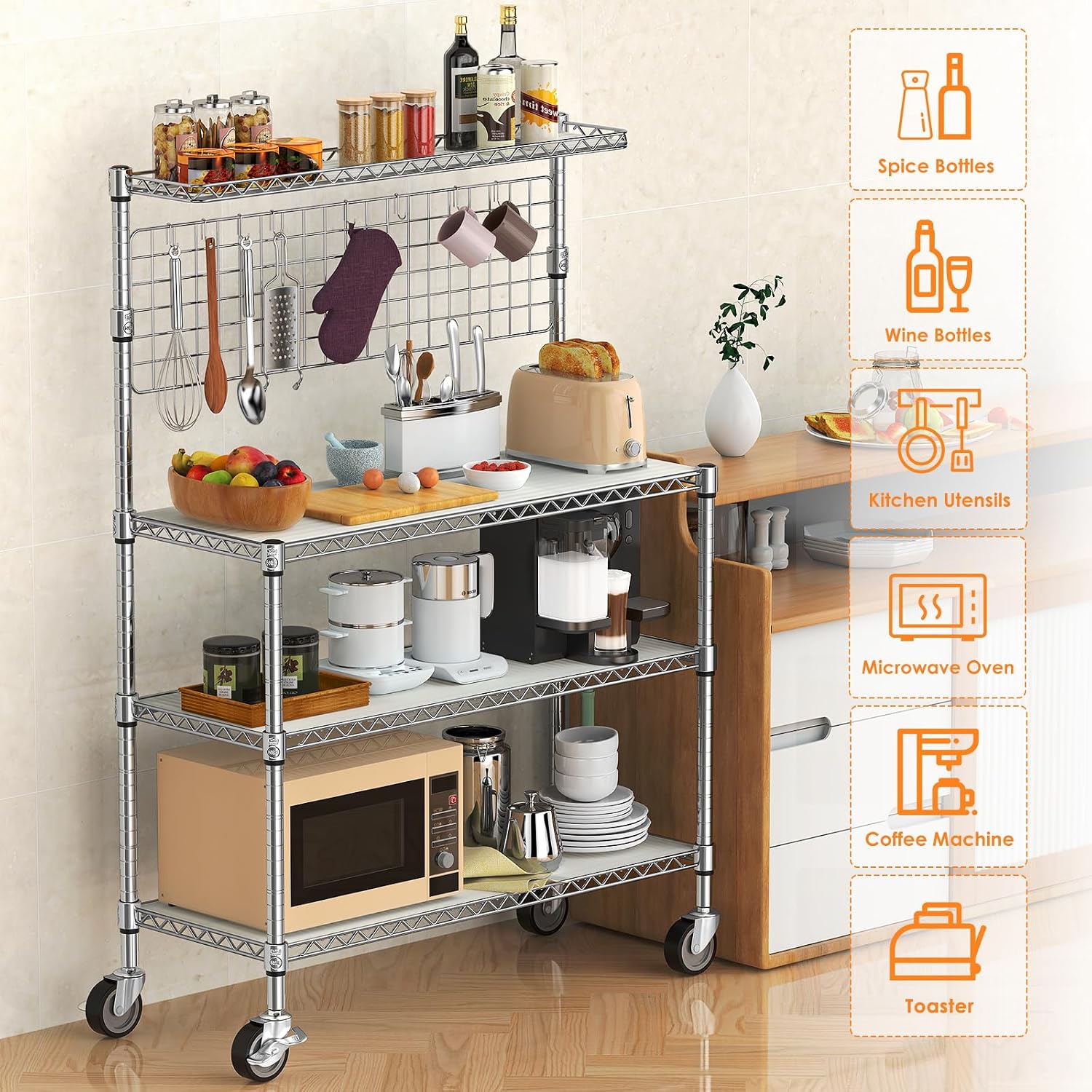 Fırıncı Rafı Teşhir Standı Dep - Commercial Kitchen Microwave incelemesi ve fiyatı