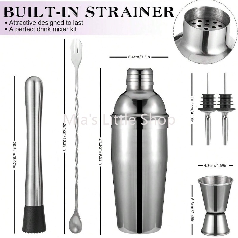 Cam Kokteyl Shaker Seti, Elde  - Bar Blender Mixing incelemesi ve fiyatı