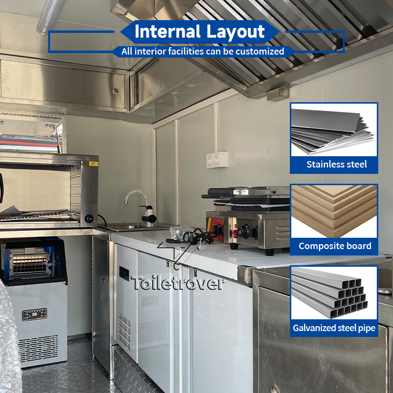Açık Hava Ticari Yiyecek Kamyo - Commercial Kitchen Units For Sale incelemesi ve fiyatı