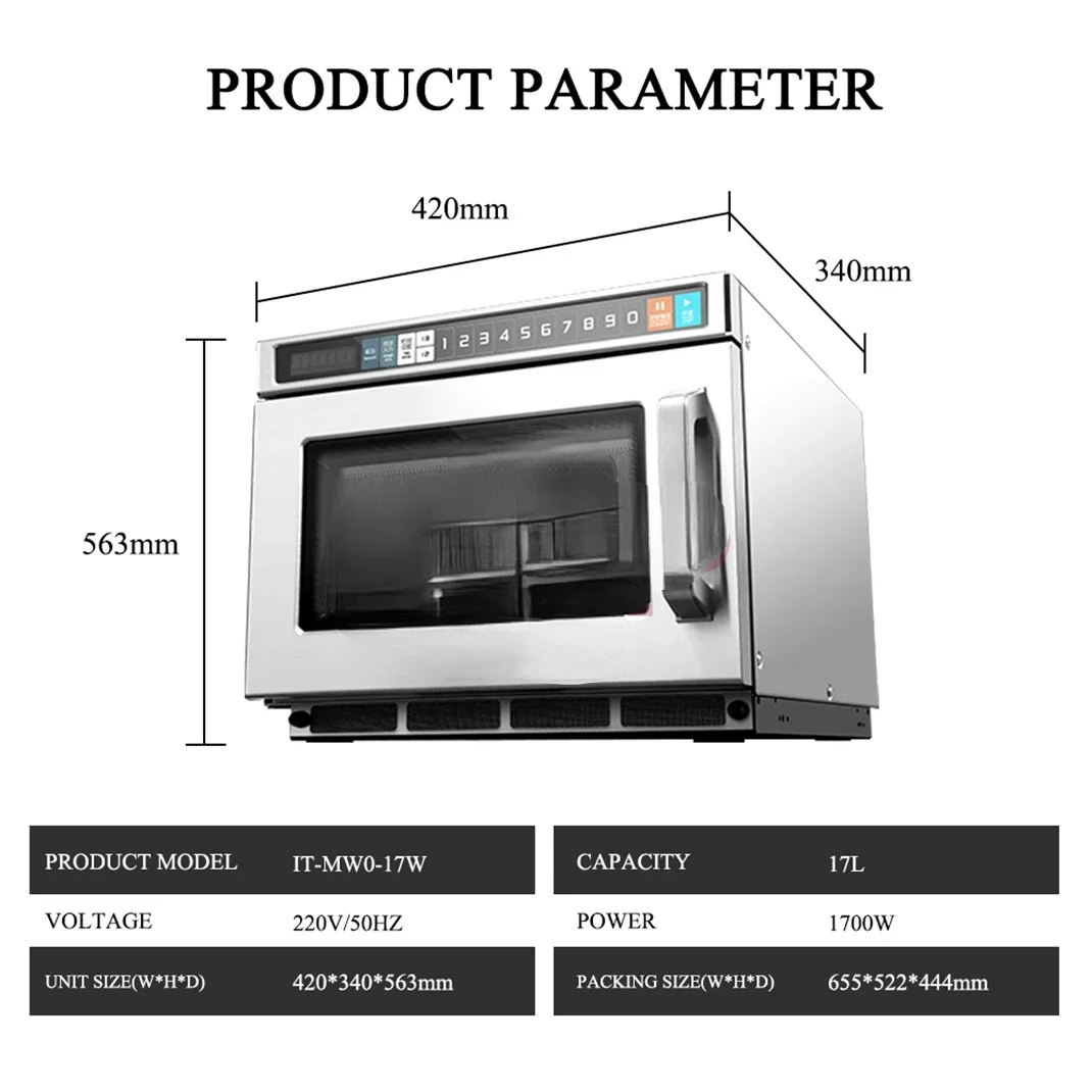 Çok Satan İlk Sıra Çok Satanla - Commercial Kitchen Microwave incelemesi ve fiyatı