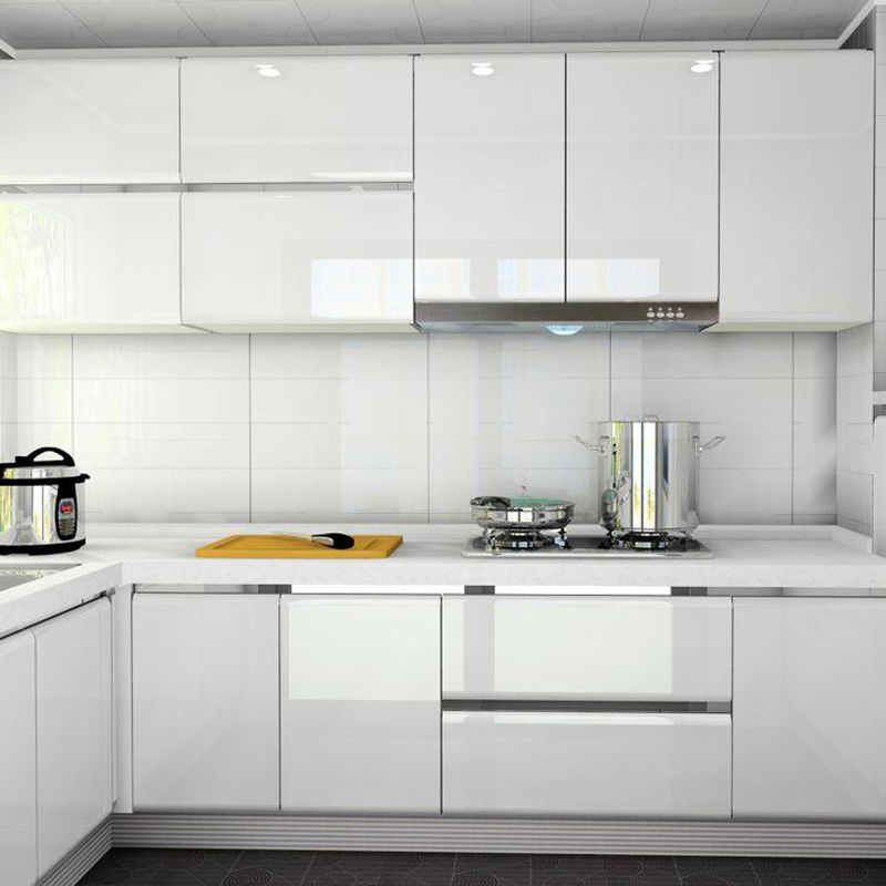 Boya Parlak Beyaz Dolaplar Duv - Commercial Kitchen Wall incelemesi ve fiyatı